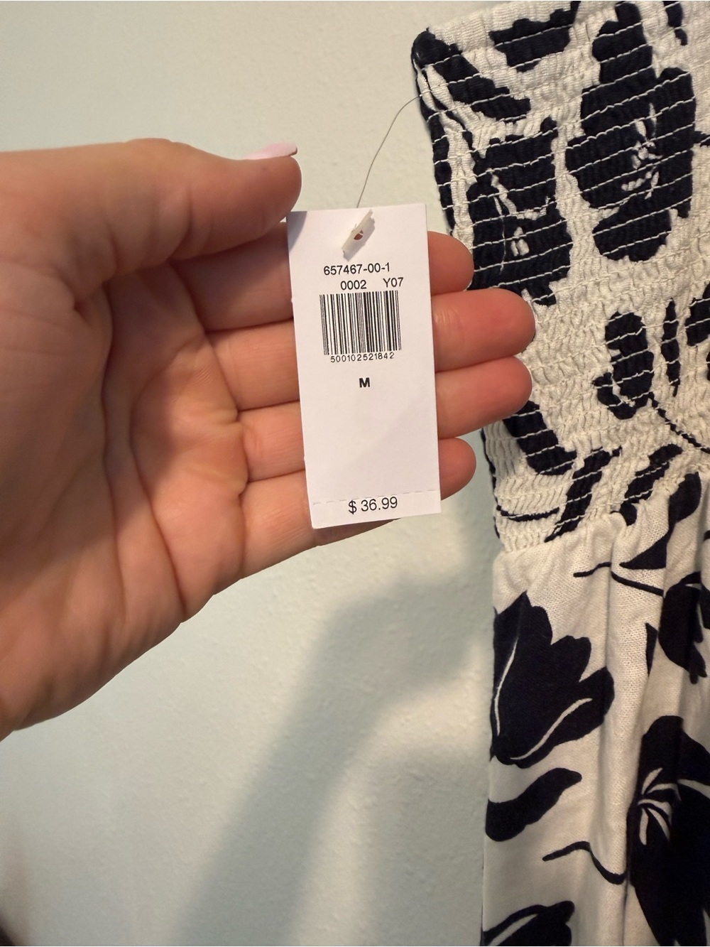 New w/ Tags Mini Floral Dress - Picture 3 of 4